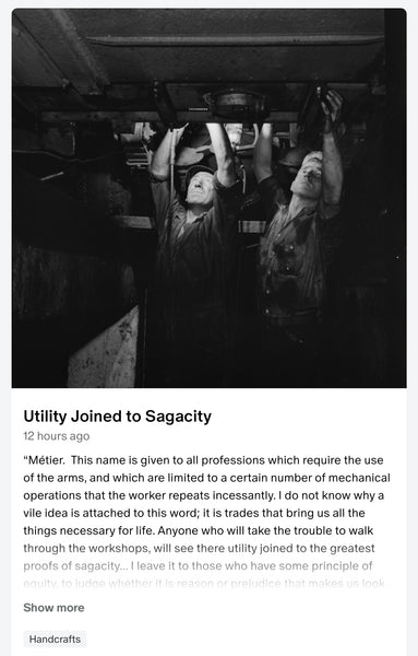 Utility Joined to Sagacity