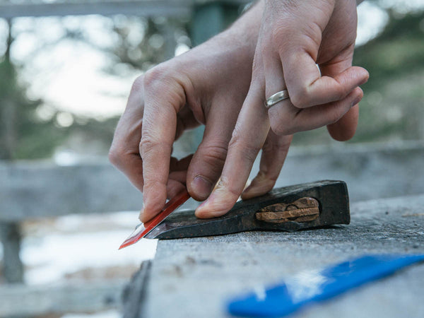 Axe Maintenance: Touching up an Edge
