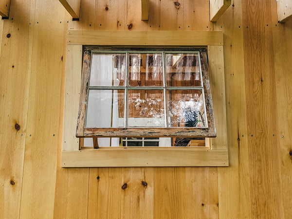 Hewn Timbers, Goats, & Tools