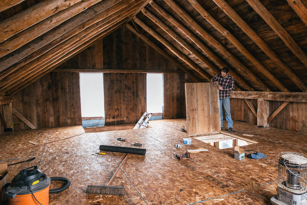 M&T Shop Building: Second Floor Complete