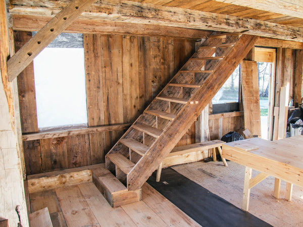 M&T Shop Building: The Stairs