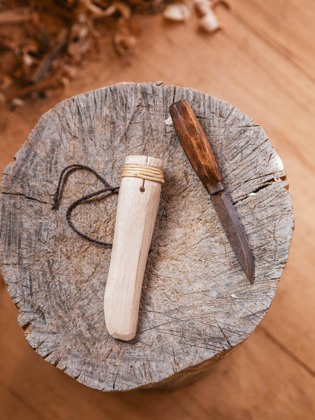 How to Make a Wooden Knife Sheath