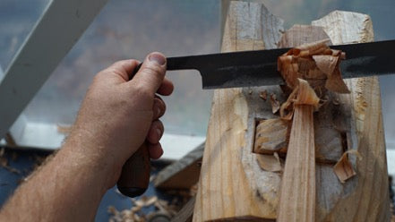 Teaching Spoon Carving to Kids