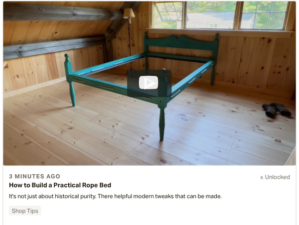 How to Build a Practical Rope Bed