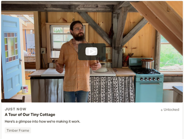 A Tour of Our Tiny Cottage