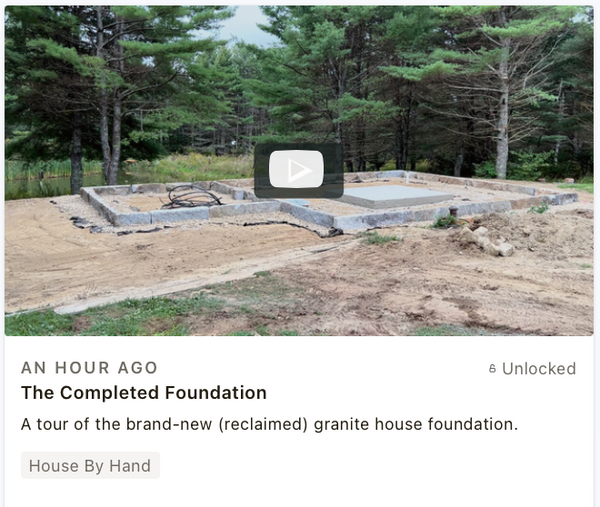 The Completed Foundation