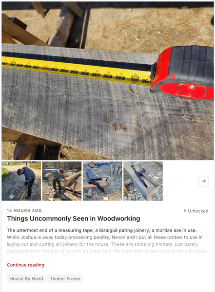 Things Uncommonly Seen in Woodworking