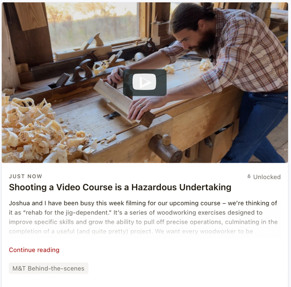 Shooting a Video Course is a Hazardous Undertaking