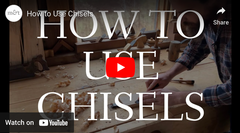 Video How to Use Chisels Mortise & Tenon Magazine