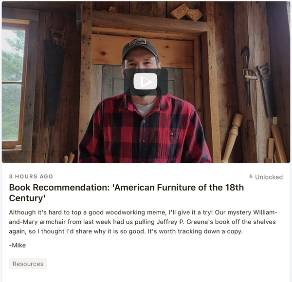 Book Recommendation: 'American Furniture of the 18th Century'