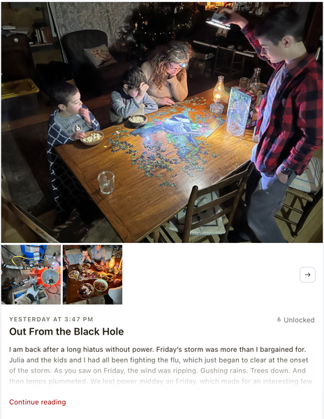 Out From the Black Hole