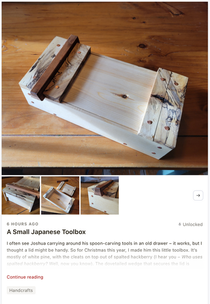 A Small Japanese Toolbox