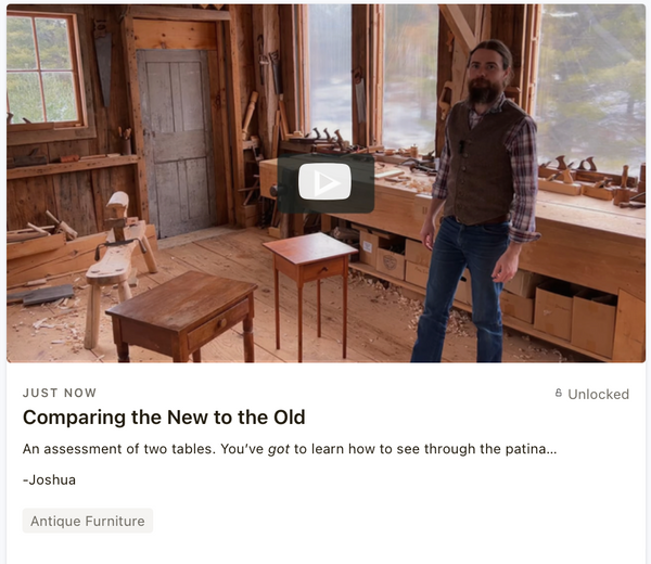 Comparing the New to the Old