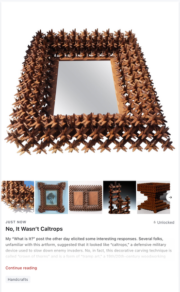No, It Wasn’t Caltrops