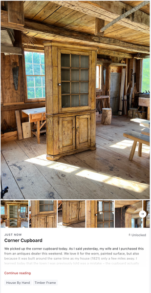 Corner Cupboard