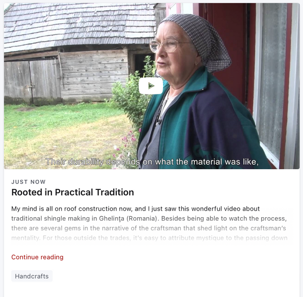 Rooted in Practical Tradition