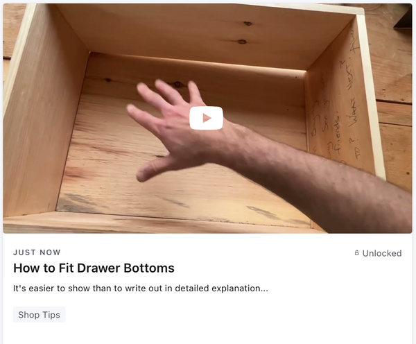 How to Fit Drawer Bottoms