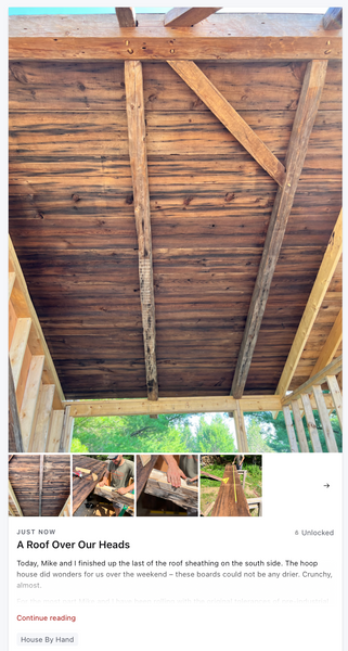A Roof Over Our Heads