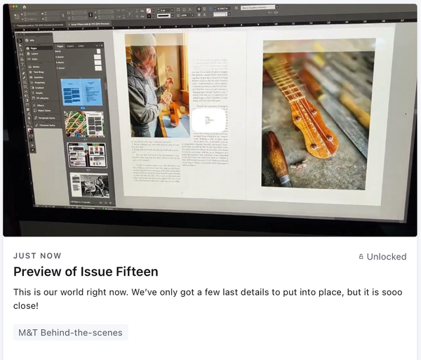 Preview of Issue Fifteen