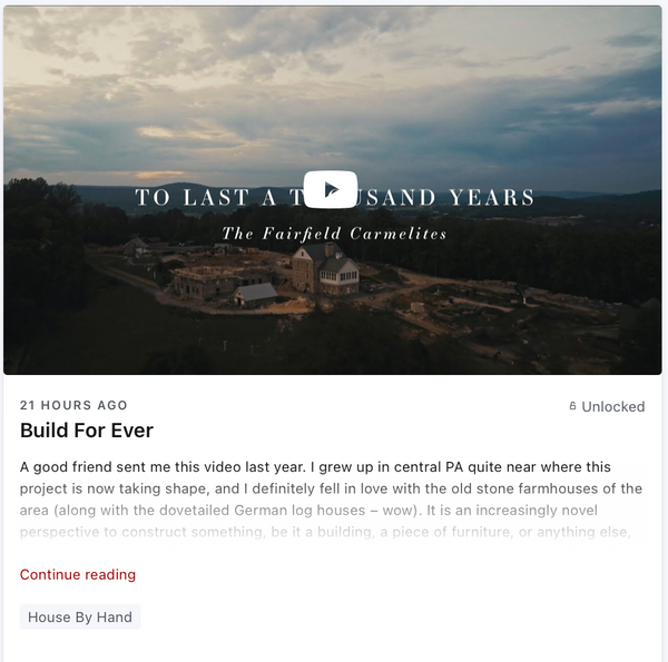 Build For Ever