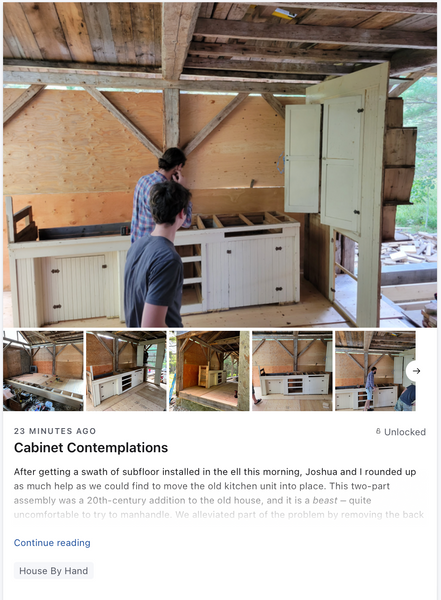 Cabinet Contemplations