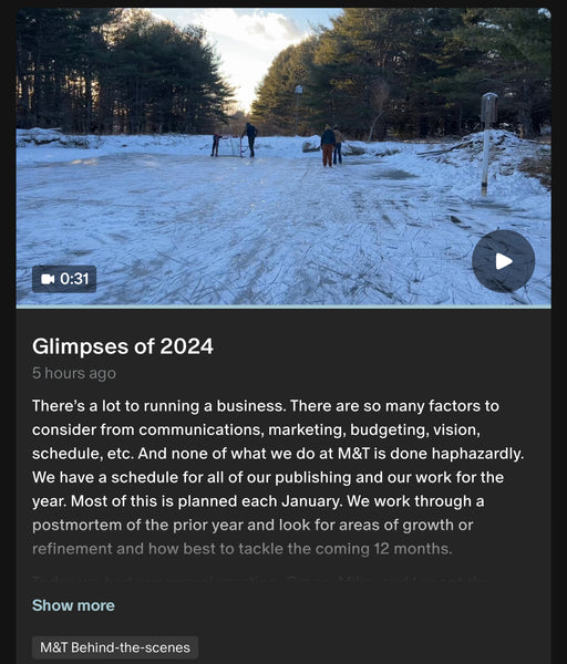 Glimpses of 2024