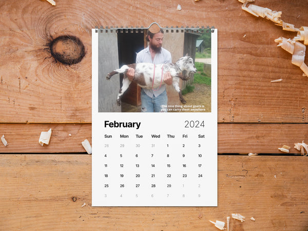Authentic Incompetence Wall calendar (2024)