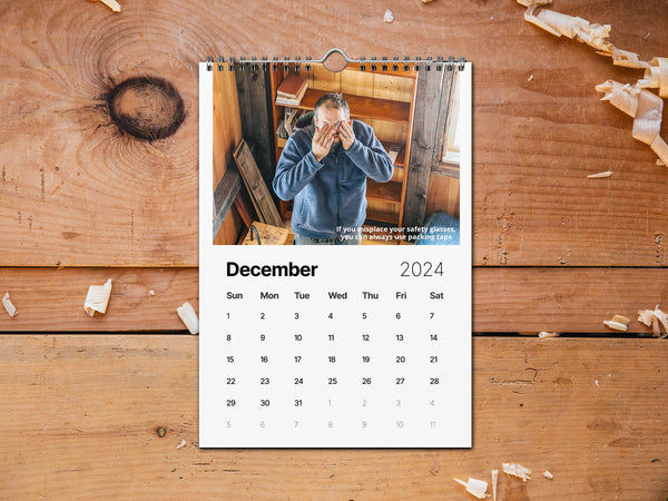 Authentic Incompetence Wall calendar (2024)