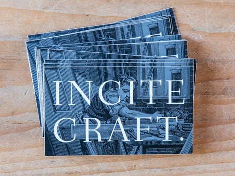 "Incite Craft" Sticker