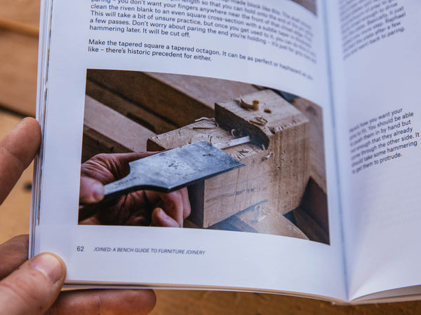 "Joined: A Bench Guide to Furniture Joinery" Book